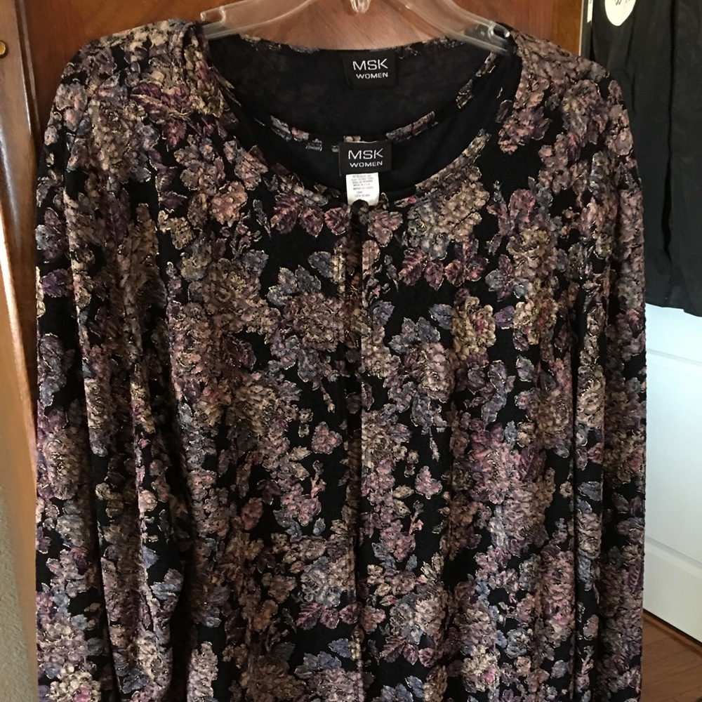 Knit jacket and matching tank top